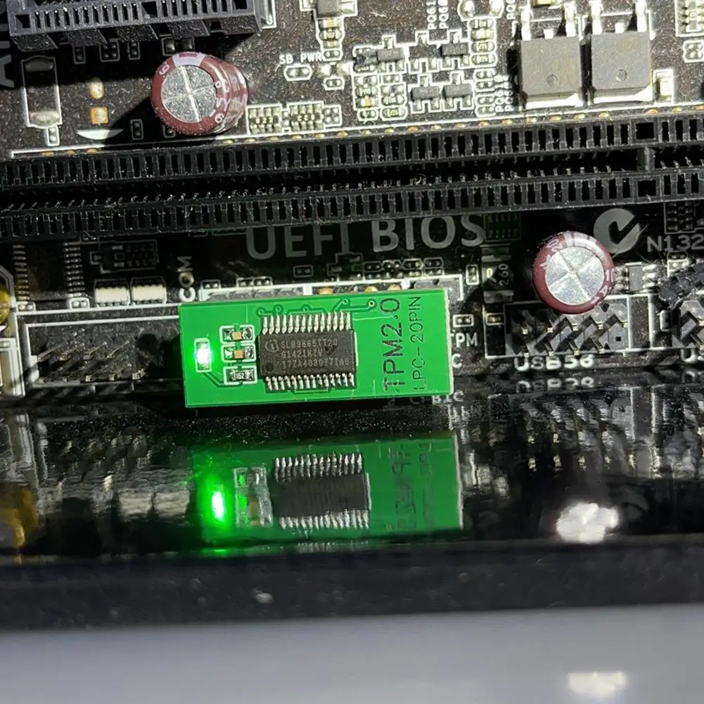 TPM 2.0 Encryption Security Module Board Remote Card For ASUS For MSI MSI TPM2.0 Module 20pin To Support Multi-brand Mother E6V4 tpm security module security module