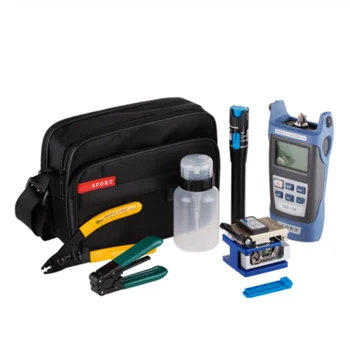 

FTTH Fiber Optic Tool kit with Optical Power Meter and Fiber Cleaver FC-6S VEL 5mw