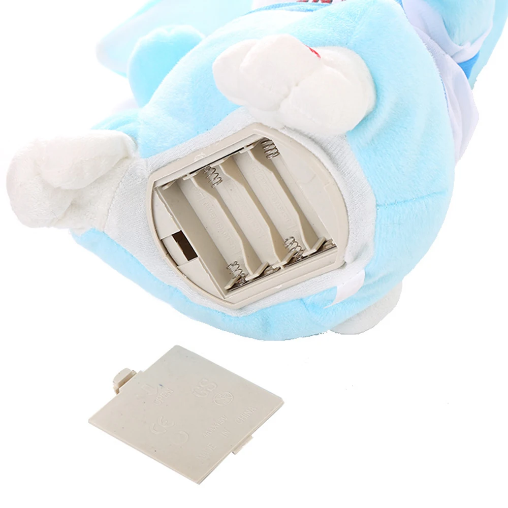 Игрушка Кукла Кролик хлопающие уши говорящий Поющий музыкальный мягкая плюшевая с наполнителем электрическая игрушка подарок для малышей