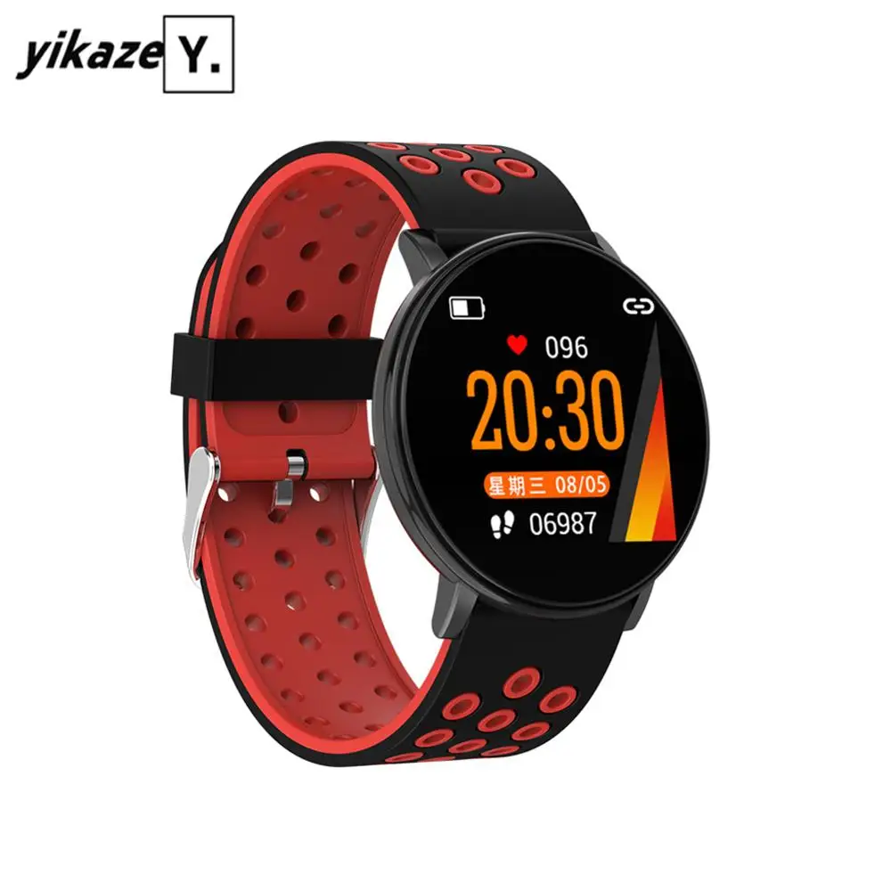 

2020 Full Touch Smart watch blood pressure fitness tracker watch heart Rate Sleep Monitor Smart W8 Sport Watch for Android IOS