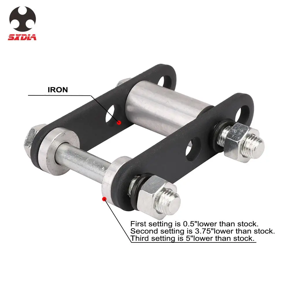 Complete Chain Roller Guide Kit For Yamaha Blaster YFS200 (1988-2006) - Black
