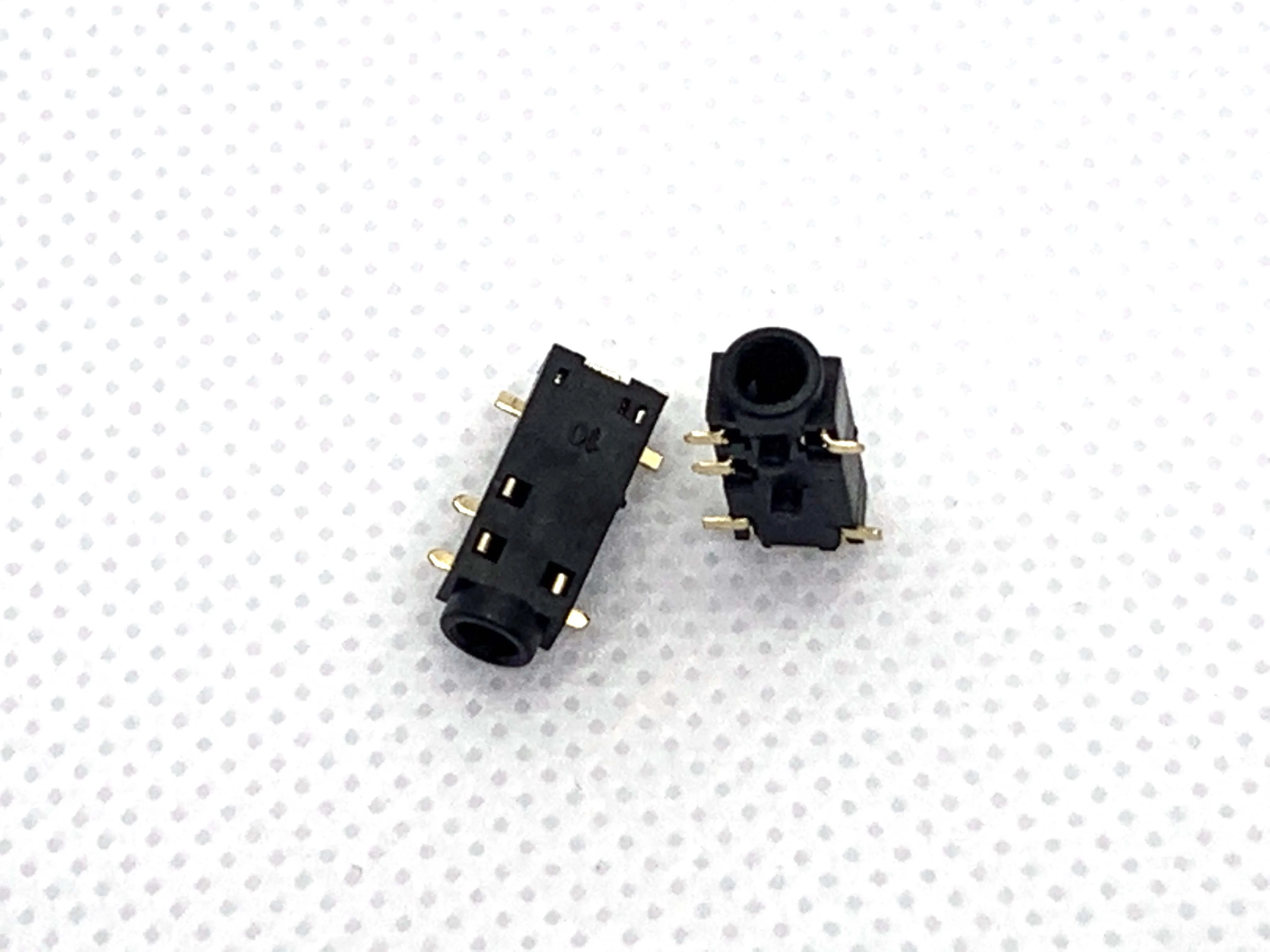 헤드폰 PJ-237 실버 도금 패치, 5 핀 SMD 오디오 커넥터, 헤드폰 소켓, PJ237 RHOS 2.0, 2.5mm, 10 개