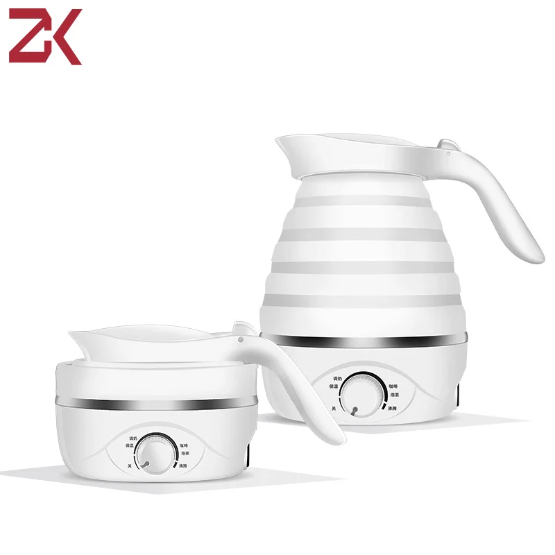 

Electric Kettle Silicone Foldable Water Kettle Portable kettle travel mini kettle for household