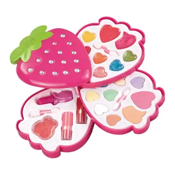 

Toys Cosmetic Set W/ Lipstick Nail Polish Kids Christmas Birthday DIY Gift