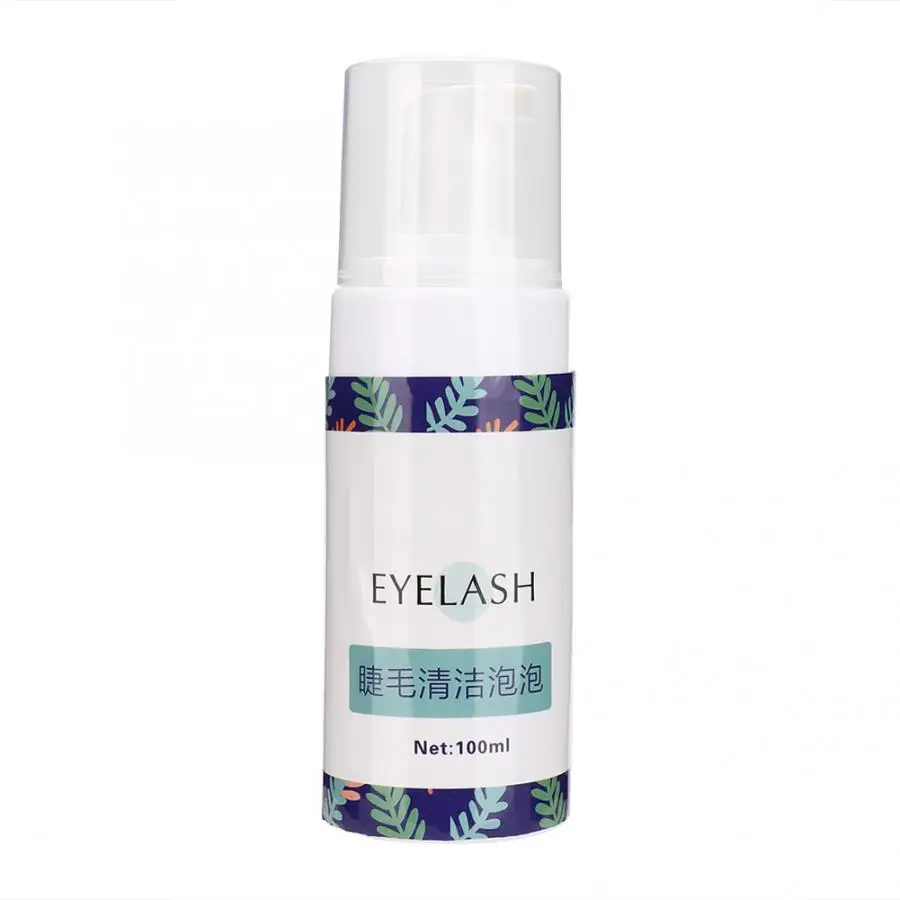 100ml Mild Eyelashes Cleaning Foam Tools Professional Eyelashes Foam Cleaner Eyelash Extension Extension Cleanser Shampoo