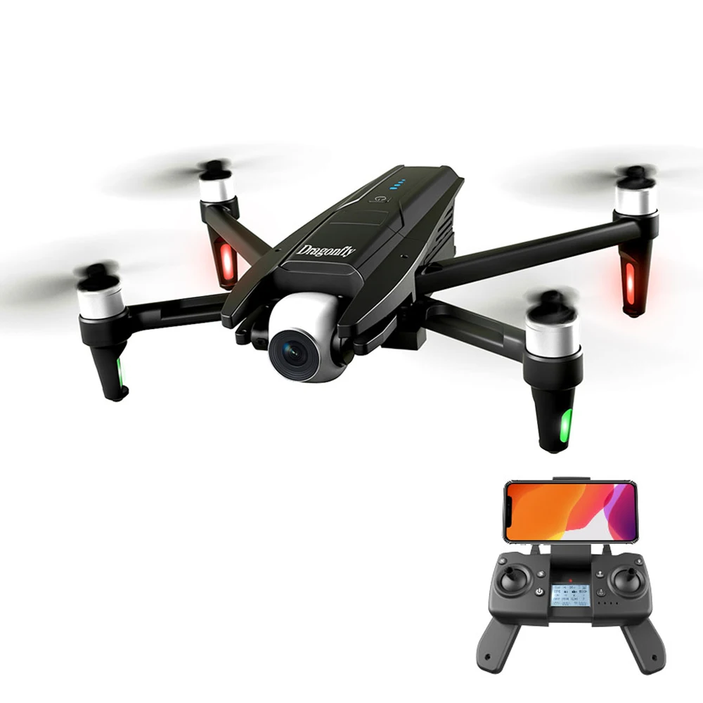KK13 дрона с дистанционным управлением Камера 4K Drone 5G WI FI 2 Ось Gimbal Дрон бесщеточным