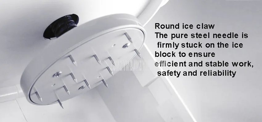 Электрический автоматический Измельчитель льда снежного льда для барного оборудования коммерческого использования ледоблок бритвенный станок 350 Вт 220 В