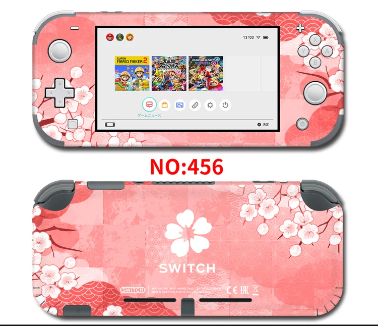 Sticker pour Nintendo Switch Lite, Minecraft Autocollant Skin Anti