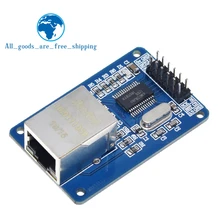 Mini ENC28J60 Ethernet LAN Netzwerk Modul Für Arduino 51 AVR SPI PIC STM32 LPC Ethernet MCU Entwicklung Board Unterstützung Module