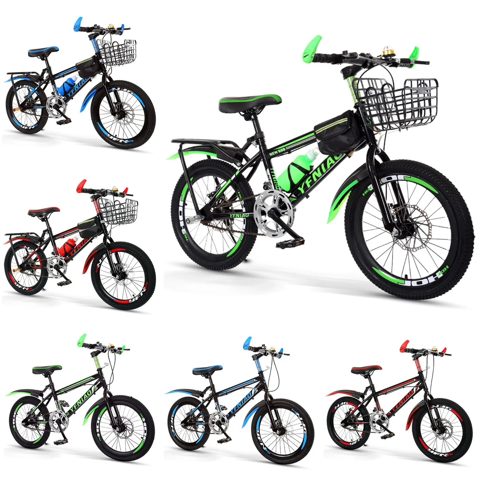 18 Pollici Freestyle Balance Bike Mountain Bike Bambini Alla Moda Bicicletta Antiscivolo Grip Balance Bike Per Ragazzi E Ragazze