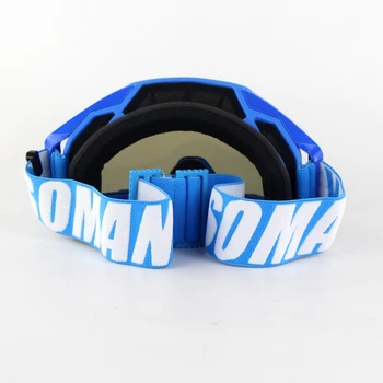 

Motorcycle Helmet Glasses 3pcs Films+Extra Clear Lens Casco Moto Goggles Capacetes Para Moto Goggles SM13 Motocross