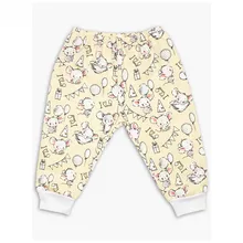 Штанишки Веселый малыш с манжетами для девочки