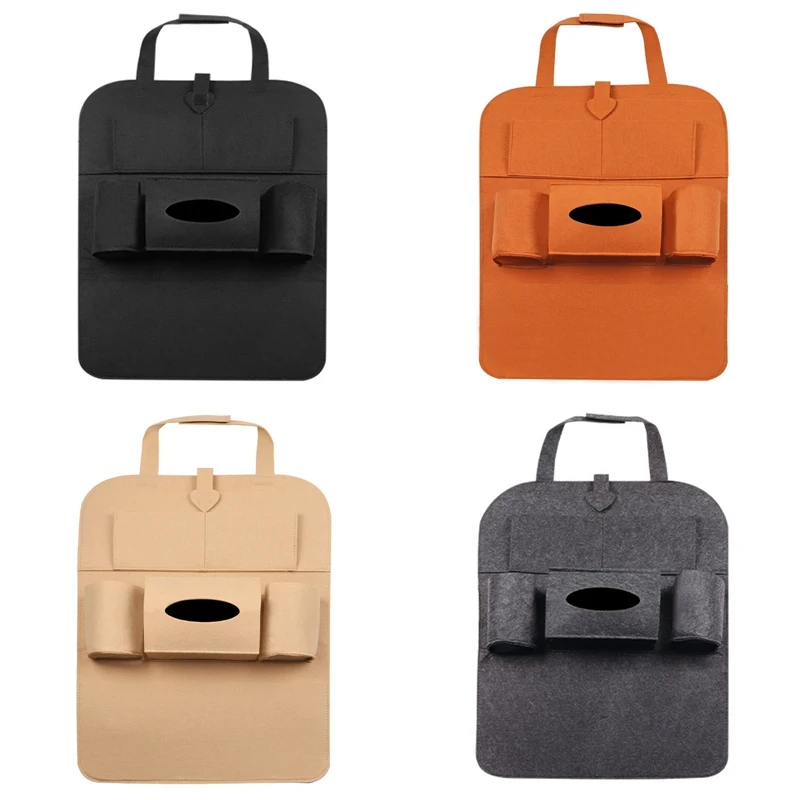 

Newest 1PC Car Storage Bag Universal Box Back Seat Bag Organizer Backseat Holder Pockets Car-styling Protector Auto Accessories
