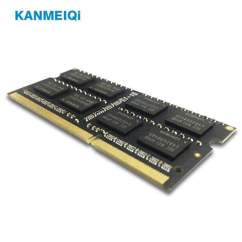 KANMEIQi so-dimm ddr3l 4gb 1333 память для компьютера ноутбука 1600/1866MHz 1,35 V для памяти 204pin ноутбука