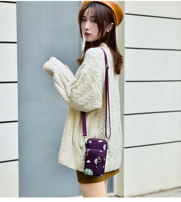 Universal Mobile Phone Bag For Samsung/iPhone/Huawei/HTC/LG Case Wallet Outdoor Sport Arm Purse Shoulder Bag Women Phone Pouch