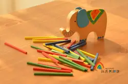 Экспорт из Германии цветные палочки игры детские развивающие игры мама и папа родитель и ребенок игрушка верблюд, Слон/L баланс