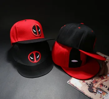 Anime Deadpool Embroidery Snapback