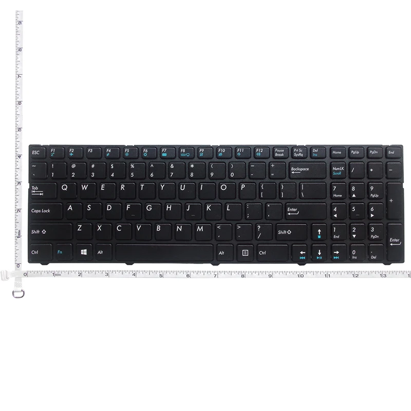 键盘 同方《US》 K5 DNS C15 C15A C15E C17A C15B KBTFK5-A 正面