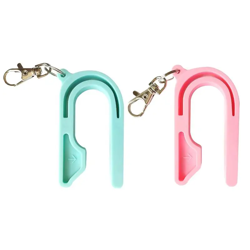 

2 In 1 High Quality Key Rings With Keychain Seat Portable Car Seat Key Baby Seat Safe Key Unbuckle For Kids Car Interior