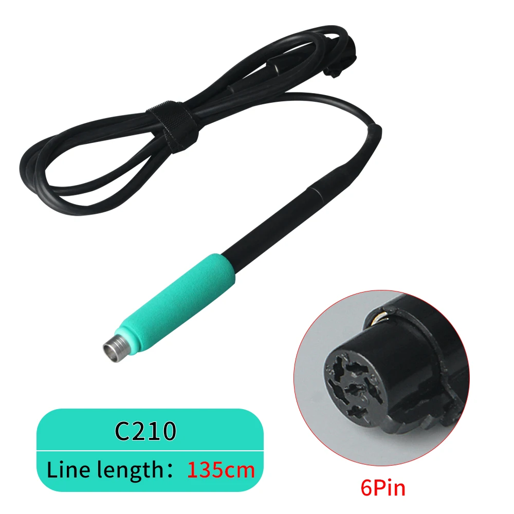 Фото SUGON паяльная станция ручка T210/T115/T245/T12 совместимый оригинал C210 C245 C115 паяльник сварочные инструменты Замена №2