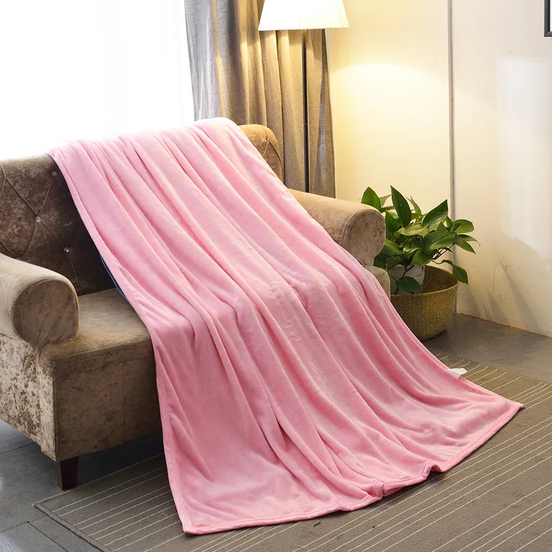 Флисовое одеяло для кровати, одеяло, зимняя простыня, однотонное, верблюжье, синее, фланелевое одеяло, s покрывало, покрывало, постельные принадлежности