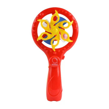 

Educational Gift Funny For Kids Maker Toddlers Bubble Machine Blower Toy Indoor Outdoor Developmental Birthday Party Wedding