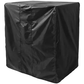 

1Pc Air Conditioner Dust Cover Waterproof Furniture Cover Outdoor Air Conditioner Rainproof Dustproof Protective Cover Black
