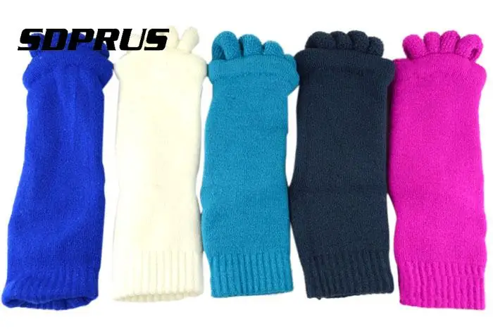 1 пара унисекс хлопок удобные ноги выравнивание ног спящий Здоровье Уход на ногами Массаж Пять пальцев ноги компрессионное лечение E2