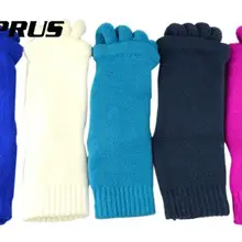 1 пара унисекс хлопок удобные ноги выравнивание ног спящий Здоровье Уход на ногами Массаж Пять пальцев ноги компрессионное лечение E2