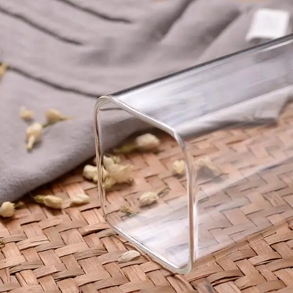 Square Glassware Clear Glass Drinking Cup Tea Water Mup Square Glassware Clear Glass Drinking Cup Tea Water Mup