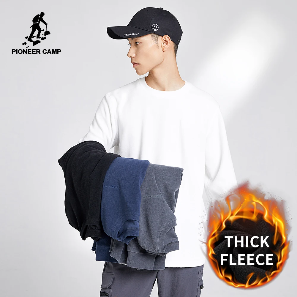 Hoodies Sweatshirts Couple Clothes Pioneer Camp Coat Streetwear Fleece Women Solid XCS002207