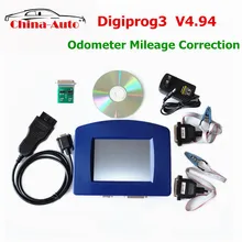 Новейший программист одометра Digiprog III простой набор OBD версия Digiprog 3 V4.94 с OBD2 ST01 ST04 кабель одометра Digiprog3