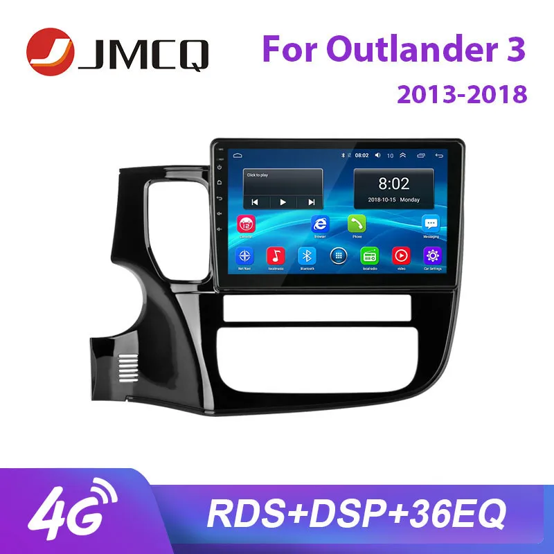 JMCQ 10 &quotдля Mitsubishi Outlander 3 2013 2018 автомобильное радио 2G + 32G RDS Android плеер GPS Мультимедиа