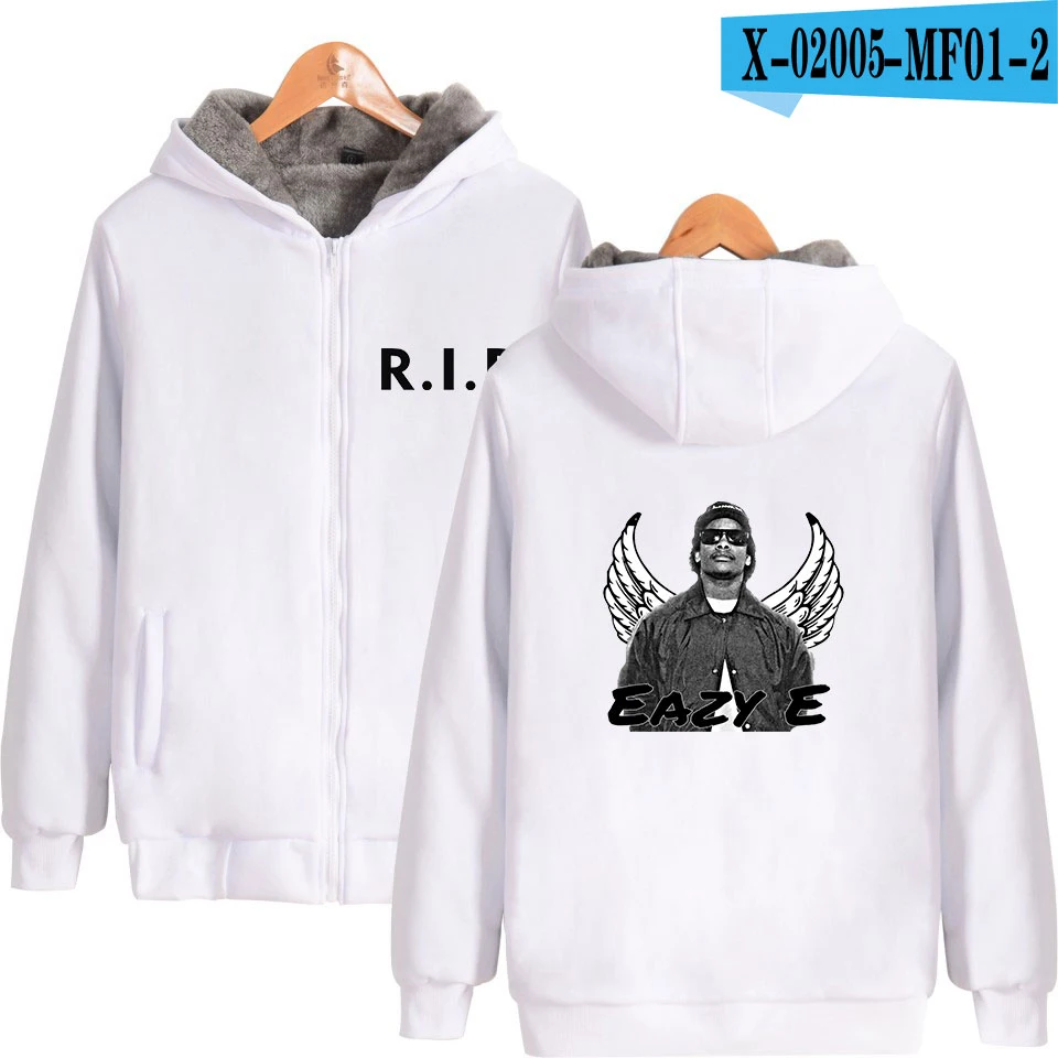 Eazy-E мужские парки на молнии, мужские парки, большие размеры, зимняя одежда в стиле хип-хоп, Повседневная теплая зимняя одежда на молнии Eazy-E - Цвет: Лаванда