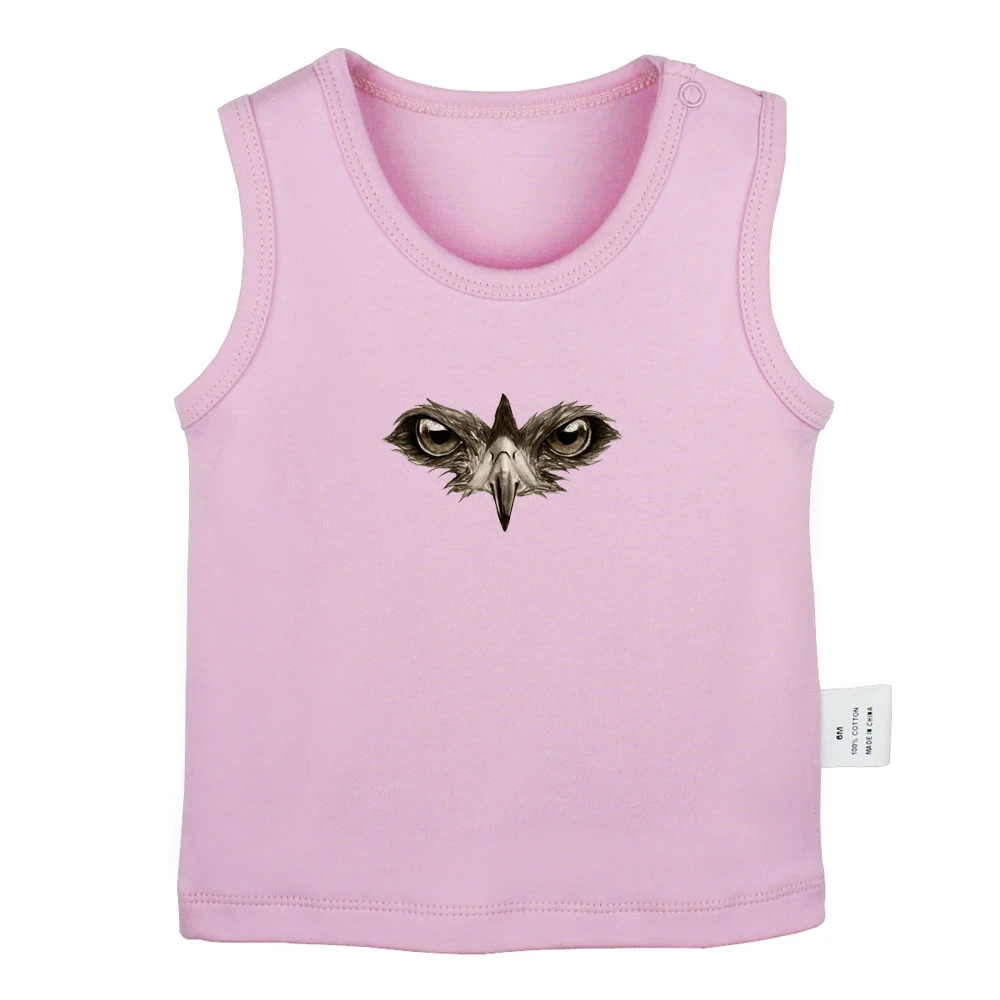 JcBabyYV3028P Game of Thrones Three-eyed crow House Stark Direwolf Design Newborn Baby Tank Tops Toddler Vest Sleeveless Infant Cotton Clothes - Цвет: JcBabyYV3028P