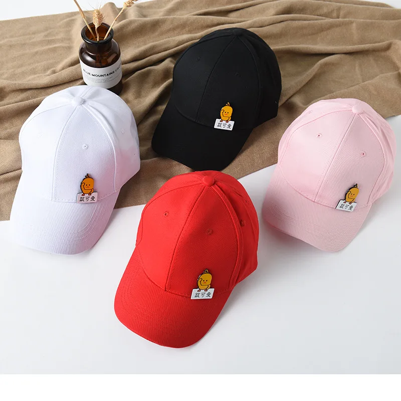 

Autumn & Winter Douyin Hot Selling Small Yellow Duck Parent And Child Baseball Cap Korean-style Versatile Students Topee Childre