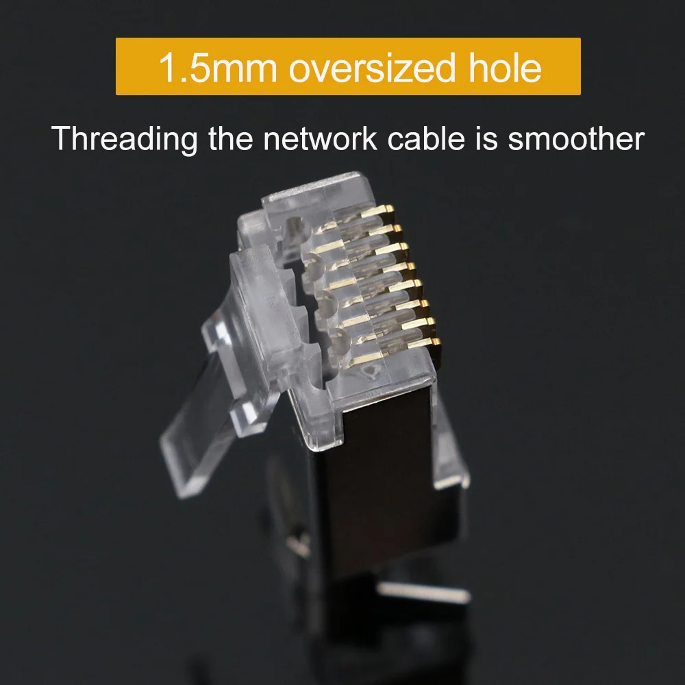 50U, SFTP, FTP blindado Lan Jack, passagem