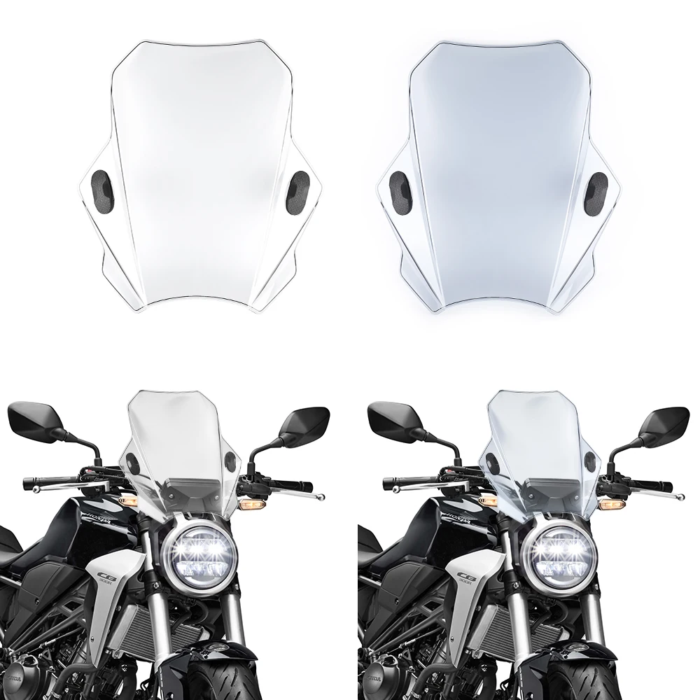 Parabrezza Moto Universale Per Bmw R1200Gs F850Gs G310R R1150R R1150R F800S Per Mt09 Mt07 Cb500X Nc700X Nc750X Parabrezza