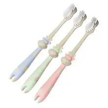 Детская зубная щетка, детская безопасная Мягкая зубная щетка для массажа зубов, милая мультяшная