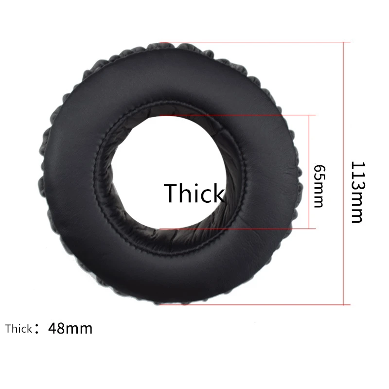 Suitable for Sony SONY MDR XB700 Headphone Case Sponge Cover Leather Case Ear Cover Ear Pad Ear Cover Sponge cover 1 pair