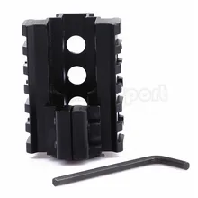 Охотничий трехрельсовый бочонок с алюминиевым трёхсторонним креплением 20 мм Пикатинни Вивер рельс Ствол Прицел Крепление подходит для 12 калибра баррель