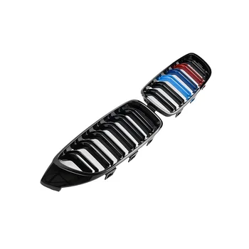 

A Pair 2013-2018 4 Series Dual Line Car Front Grills Racing Grill for Bmw F32 F33 F36 F82 F83 Auto Accessories
