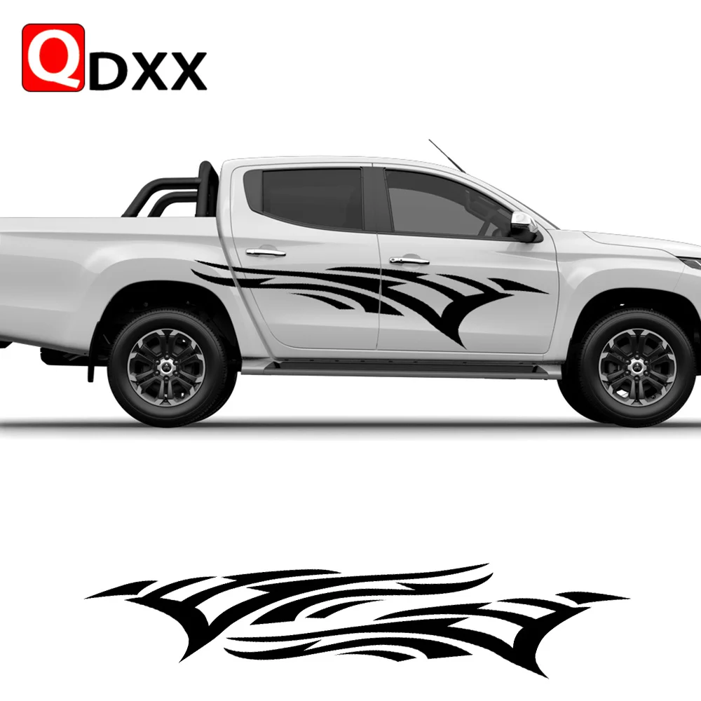 Наклейки на дверь пикапа для Toyota Hilux Tacoma Ford F150 Chevrolet Silverado Nissan Navara Isuzu D-Max наклейки