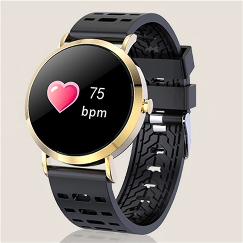 Женские Смарт-часы CV08C браслет Reloj кровяное давление монитор сердечного ритма фитнес-трекер спортивный браслет для Android iOS Lady