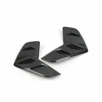 

2pcs Lamp Cover Trim Front Fog Light Replacement Waterproof Non-fading