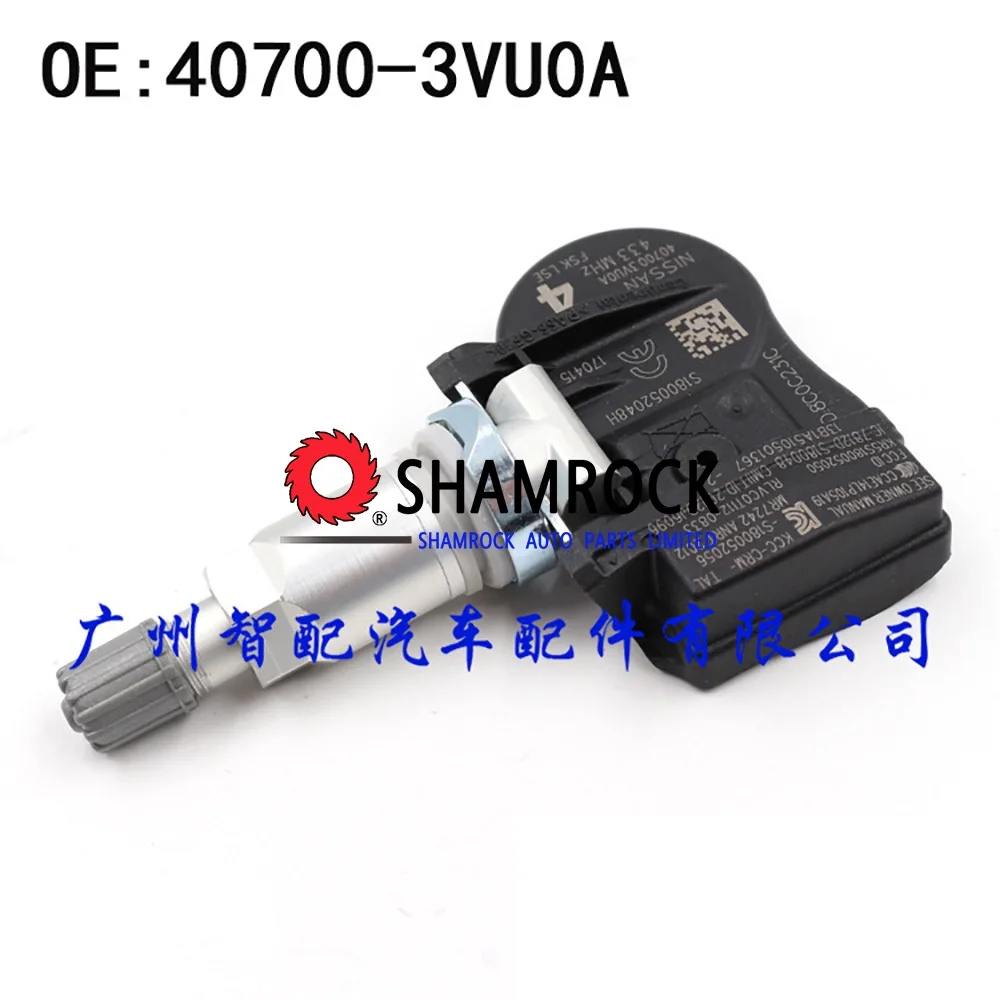 Ÿ̾ з TPMS  OEM 407003VU0A/40700-3VU0A NNISSAN (DONGFENG) LANNIA TIIDA QASHQAI Rrenault Espace Grand opel Movano