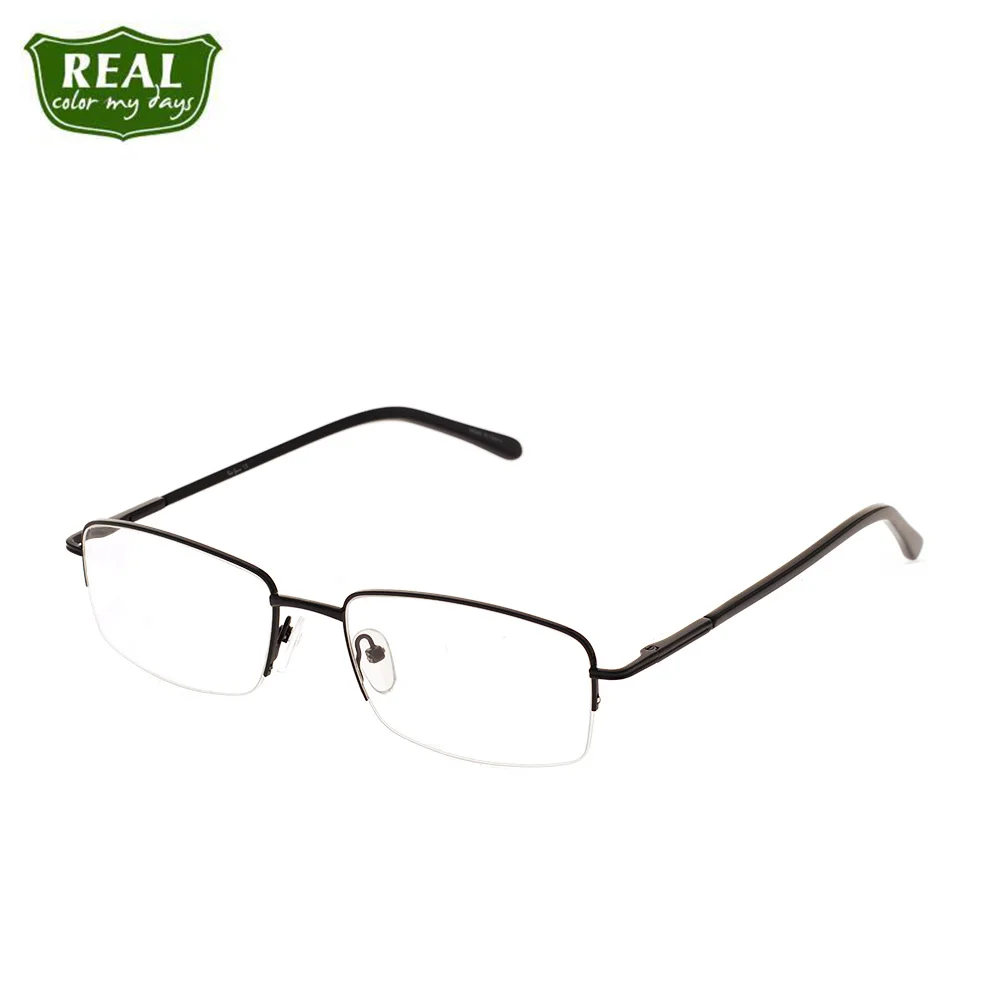 

REAL Fashion Solid Small Frame Women Glasses Metal Frame Myopic Glasses Optical Glasses Read Eyewear Full Frame Brand Designer