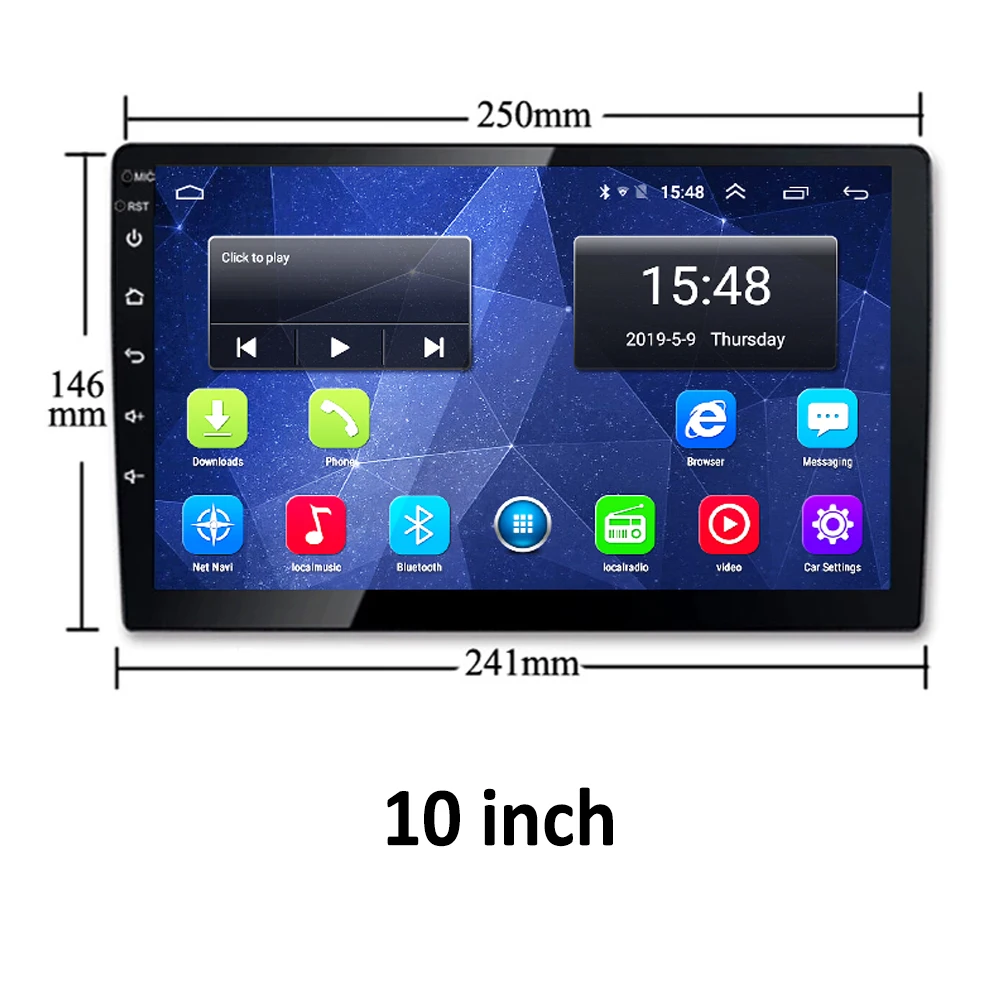 Для Toyota венчик Альтис автомобильный мультимедийный плеер 2014 2016 Android 8 0 4G Lte все Netcom