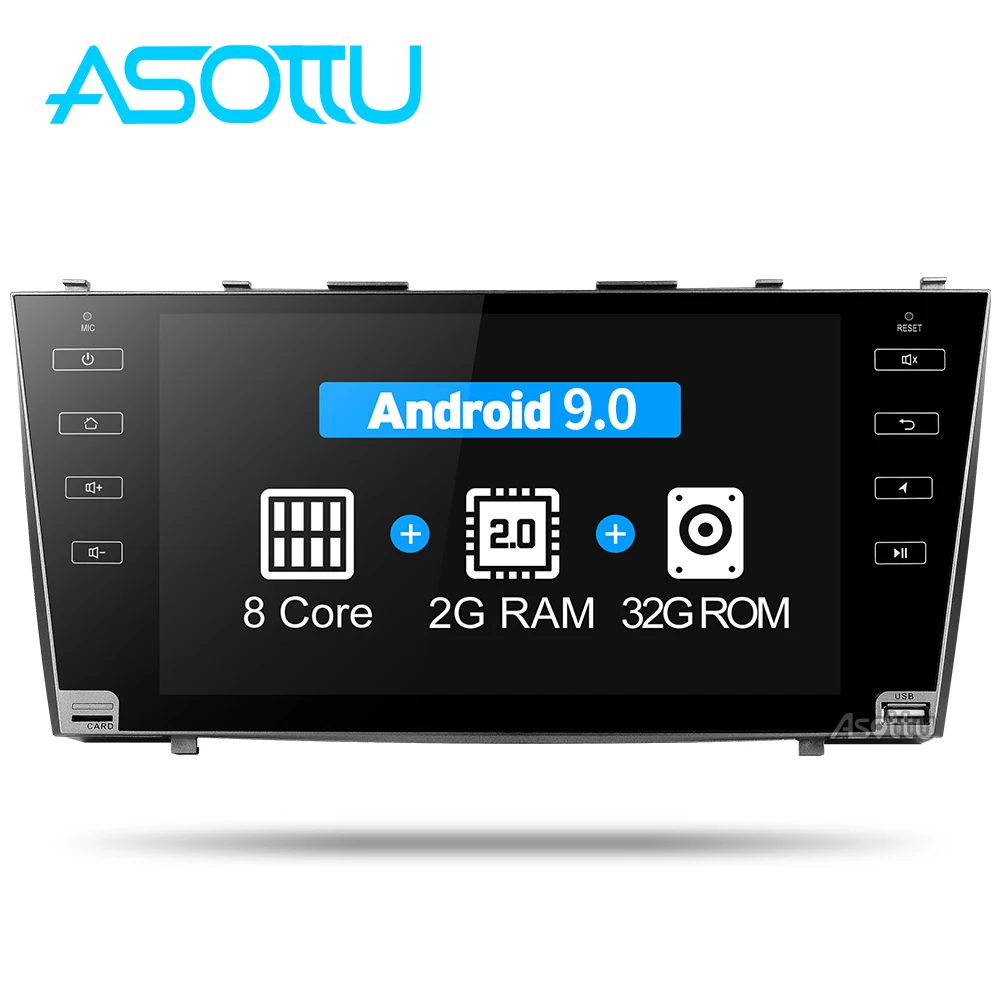 

Asottu CLKMR9060 IPS Android 9.0 2G car gps navigation for Toyota camry 2008 2009 2010 2011 car dvd player car stereo radio gps