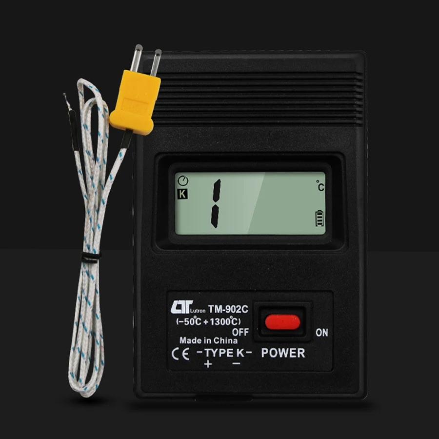 TM902C Thermomètre numérique de type K Sonde de mesure de température  Portable Écran 2  + sonde de thermocouple Maroc 